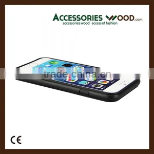 Support Logo Engraving Real Wood and Shell Mobile Phone Case for IPhone thumbnail-5