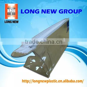 Big Size Clear Plastic PVC Zipper Bag With Handle thumbnail-3