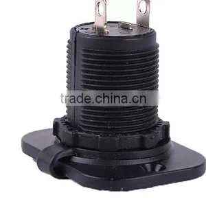 High Quality Waterproof 12v/24v Motorcycle Cigarette Lighter Plug Power Socket thumbnail-4