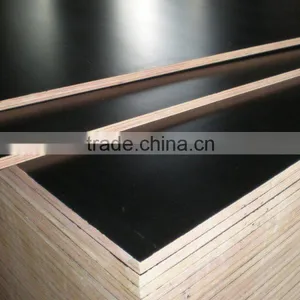 High Quality 18mm Black/Brown Film Faced Plywood for Construction From Linyi China thumbnail-2