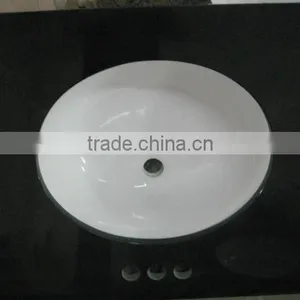 Natural Stone Shanxi Black Vanity Top In Stock With Double Undermount Sink thumbnail-1