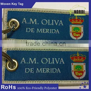 Reflective Key Chain /custom Key Tag /polyester Embrodiery Key Chain thumbnail-6