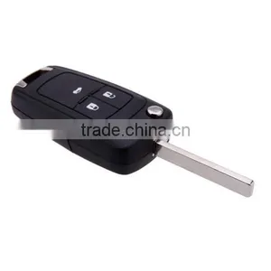 Remote Flip Folding Key Shell Case Key Cover for Replacement 3 Buttons thumbnail-3