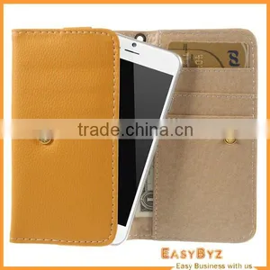 New Cell Phone Leather Case for Iphone 6, Factory Pouch Leather Cases for Apple Iphone 6 thumbnail-1