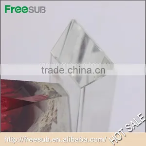 L160*H160*W35mm Octagonal Screen Blank 3D Sublimation 3d Pictures in Crystal thumbnail-6