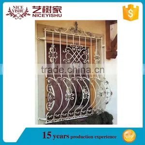 High Quality Wrought Iron Window Grill Supplies thumbnail-6