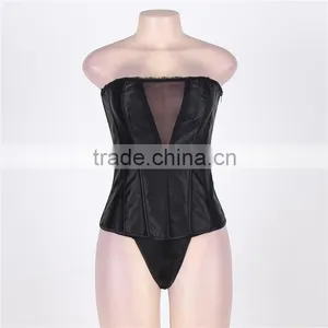 Newest Arrival Good Quality Big Women Sexy Busty Corset Lingerie thumbnail-1