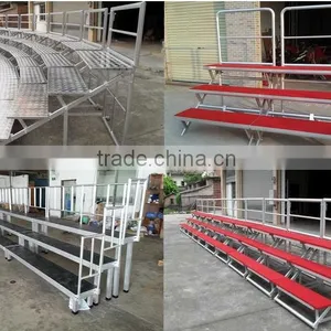 Aluminum Portable Choral Stage Movable Choral Risers for Sale thumbnail-3
