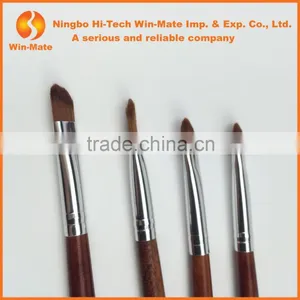 NEW Professional One Step Private Label Angle Eyeliner Brush With Long Handle thumbnail-2