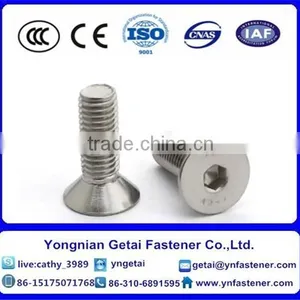 Flat Countersunk Head Square Neck Bolts With Black /yellow Zinc Plated/blue White thumbnail-5