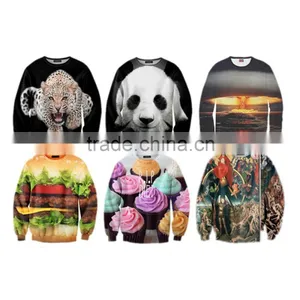 2016 All Over Print Custom Design 3D Sweatshirt Hoodies thumbnail-1