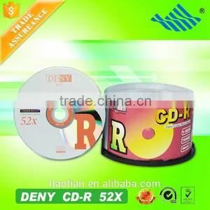 Haotian Qucik Burn 52x Silver cd Virgin Disc thumbnail-1