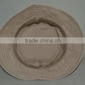 Guangzhou Hat Factory Professional Custom / 100% Cotton/gray/bucket Hat thumbnail-5