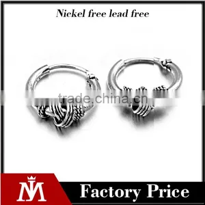 Mens Stud Earrings Stainless Steel Biker Earrings Fashion New Style Hot Selling Earrings Jewelry thumbnail-1