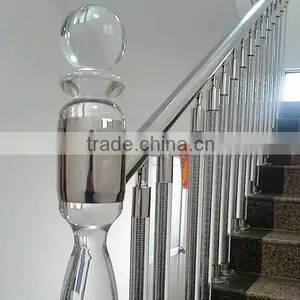 Stainless Steel Acrylic /crystal Baluster/crystal Railing in Manufacturer thumbnail-4