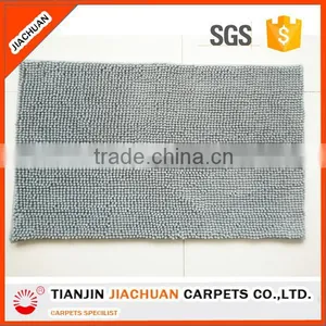 Polyester Short Pile Microfiber Chenille Door Rug thumbnail-2