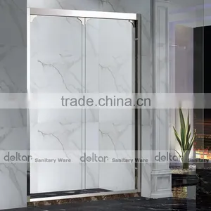 China Cheap Shower and Toilet Cabin Small Free Standing Glass Shower Enclosure thumbnail-2