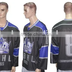 Any Logo Style Sportswear Sublimation Ice Hockey Jersey thumbnail-3