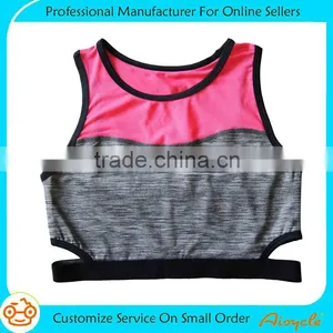 2016 Hot Wholesale and Custom Sports Wear Latest Designer Lycra Gym Yoga Sports Bra for Women thumbnail-1