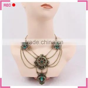 Wholesale Choker Necklaces for Party, Fashion Handwork Jewelry Necklace thumbnail-6