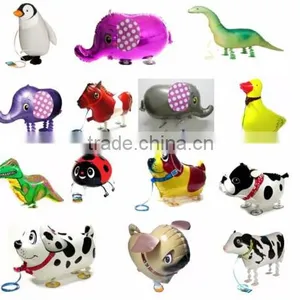 2015 Promotion Cartoon Animals Helium Balloon,16 Inches Printed Balloon, Christmas Day Snowball Frozen Balloon thumbnail-1