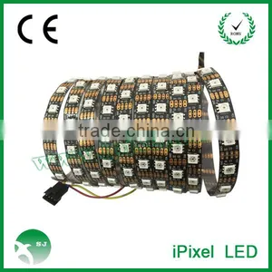 Weatherproof Dotstar Apa102c 60 Black Pcb Smd 5050 Rgb Led Strip 5v thumbnail-1