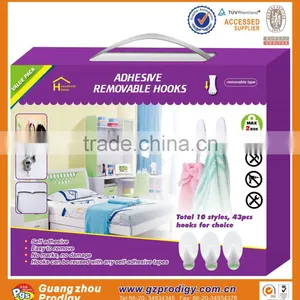 Clear Plastic Hooks Adhesive Plastic Hooks Clear no Screws no Mark Adhesive Sticker Hang Hook thumbnail-4