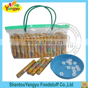 Hot Cheap Safety Material Portable Sweet Orange Flavor Roll Candy thumbnail-3