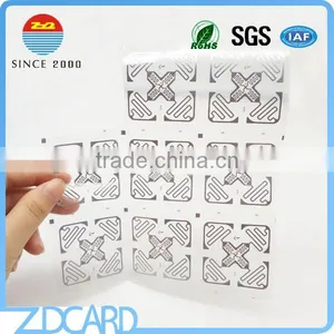 China Factory Paper / Plastic 860-960MHz UHF Rfid Inlay thumbnail-6