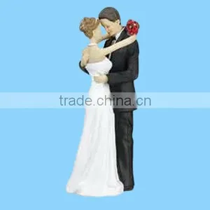 Bride and Groom Couple Figurine Wedding Cake Toppers Wholesale thumbnail-1