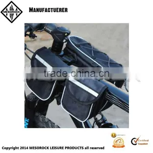 4 in 1 Mountain Bike Front Tube Bag Beam Packet Bag Cycling Bike Bicycle Trame Pannier thumbnail-5