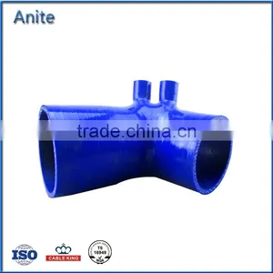 Prefessional Custom All Kinds Of Shapes Silicone Hose Coupler Rubber Air Hose thumbnail-1
