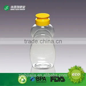 High Qualified Factory Price Hot Sale 500g Honey Colored Squeeze Bottles With Silicone Valve Lid thumbnail-2
