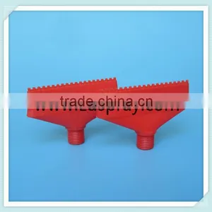1/4" Male Thread Red Color ABS Wind Jet Air Spray Nozzle With 20pcs Holes thumbnail-4