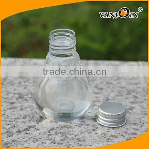 80ml Small Light Bulb PET Bottle With Metal Cap thumbnail-3