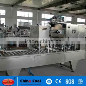 China Manufacture Full Automatic Yogurt Cup Filling Sealing Machine thumbnail-1