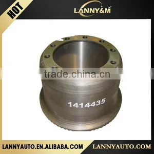 Truck Brake System Brake Drum 1414435 for Scania Spare Parts thumbnail-1