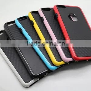 New Arrived! Factory Price! Clean TPU Case Rear Cover Black for Ip6 Accepted Paypal thumbnail-1