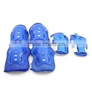 Knee Elbow Wrist Protector Guard Pad Gear for Child Kid Roller Skating Skateboard Cycling(Blue) thumbnail-1