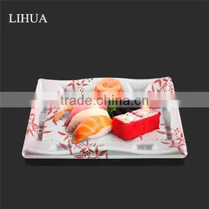 Eco-Friendly Feature Plastic Material Food Sushi Packaging Box,Plastic Sushi Container,Plastic Sushi Take Away Display Tray thumbnail-2