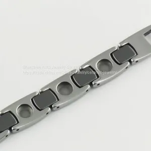 High Polish Ceramic Bracelets Black Jewelry Nickel Free thumbnail-1