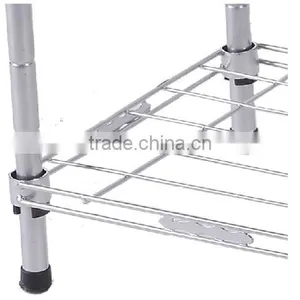 Vivinature Metal Wire 16Pair Shoe Rack, White thumbnail-5