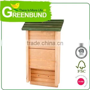 Bat Shelter Box Mosquito Bug Control House Cedar Ark Workshop Chamber Wood thumbnail-1