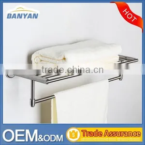 Hotel Bathroom Metal Door Hinge Towel Rack thumbnail-1