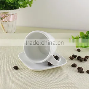 Chine Suppliers Customized Logo White Ceramic Espresso Cups Set thumbnail-3