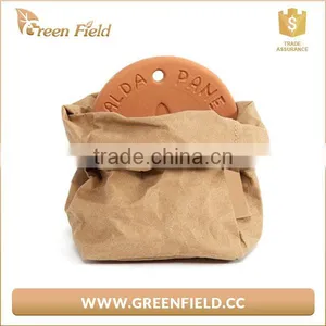 Green Field Washable Kraft Paper Storage Bag thumbnail-5