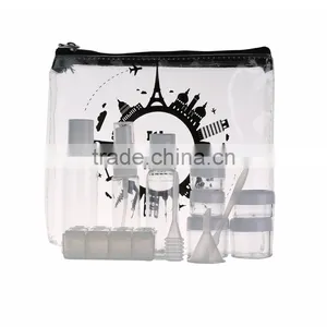 12Pcs Travel Bottles Kit for Cosmetic Toiletries Liquid Containers Fit for Airline thumbnail-1