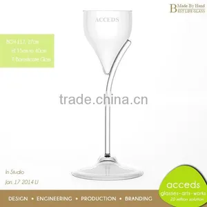 Promotion Mouth Blown Gifts Glass Candlestick thumbnail-5