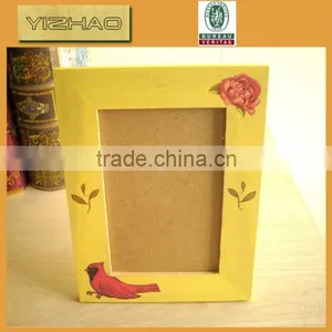 Eco-friendly Decorative Antique Old Sexy 2x2,6x4 Wooden Photo Picture Frame thumbnail-1