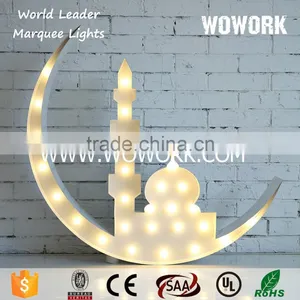 White Metal Decorative Light thumbnail-1
